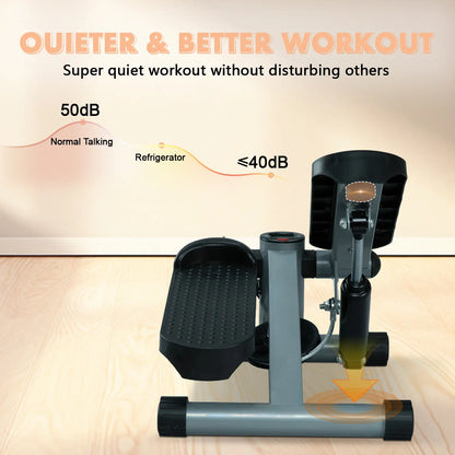 Stair Stepper Machine, Mini Stair Steppers with Resistance Bands for Exercise at Home, Suitable for Beginner#Summervibes Summervibes