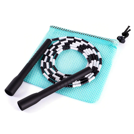 YUEDONG Professional Soft Beaded Jump Ropes for Training, Tangle-Free and Anti-Slip Design for Kids and Adults, Ideal for Beginners