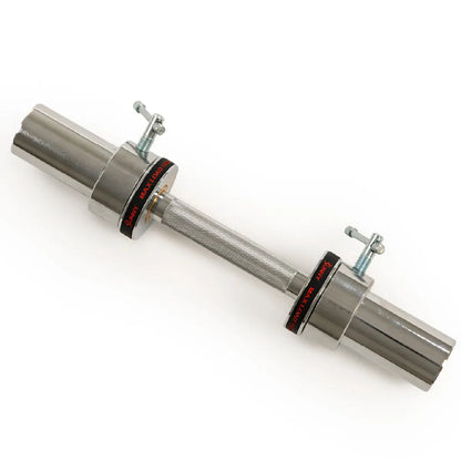 Sunny Health & Fitness Olympic Dumbbell Bar - 16" & 20"