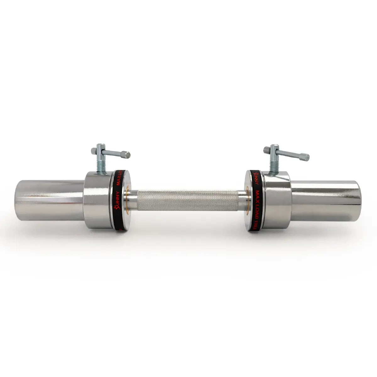 Sunny Health & Fitness Olympic Dumbbell Bar - 16" & 20"