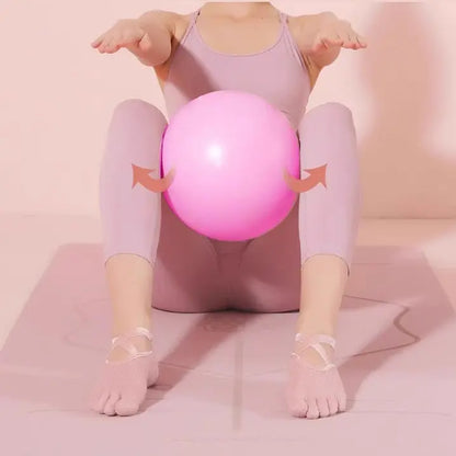 Pilates Exercise Ball - 9-10 Inch Stability and Core Training Equipment for Yoga, Barre, and Fitness Workouts