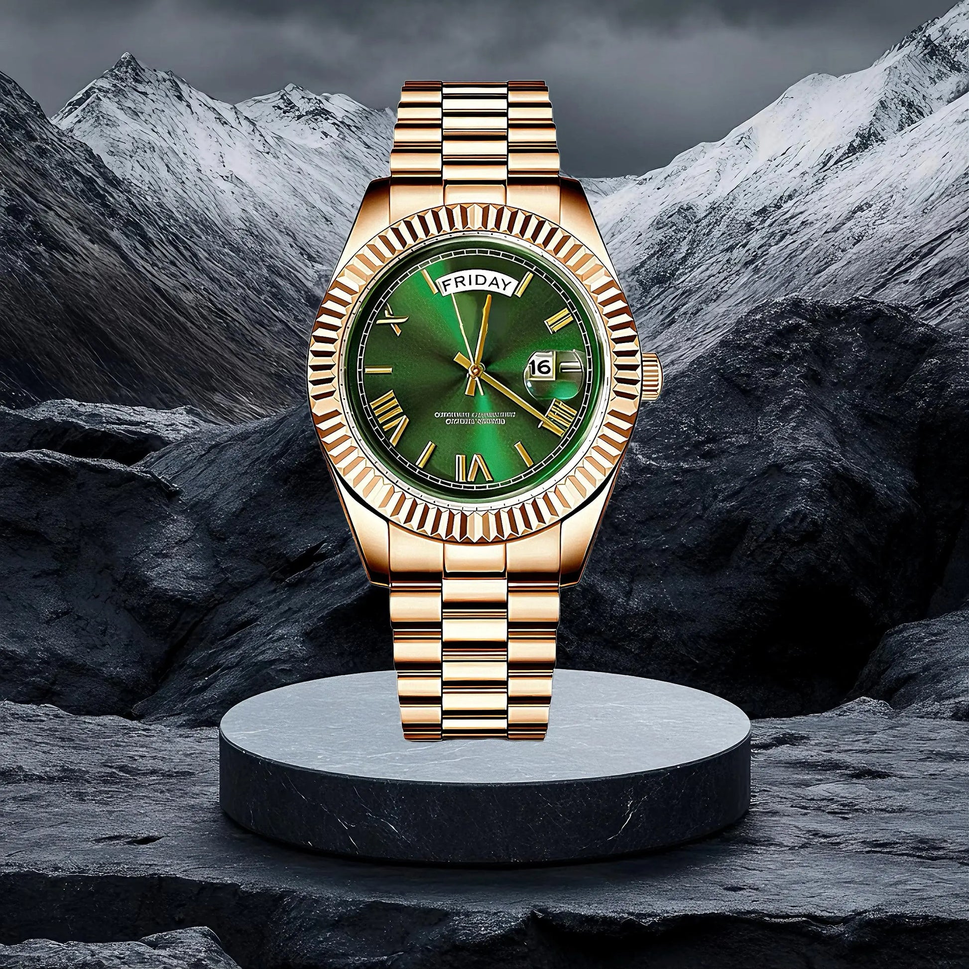 Classic Men'S Business Quartz Wristwatch round Dial with Date, Elegant All-Match Watch with Gift Box, Perfect Gift for Daily and Party Tiktokshopspringglowup